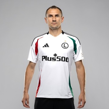 Koszulka ADIDAS Legia Warszawa DOMOWA roz XXL biała 2024/2025 ORYGINALNA