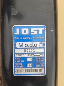 ОПОРА ПРИЦЕПА JOST ЛЕВАЯ НОГА B0502