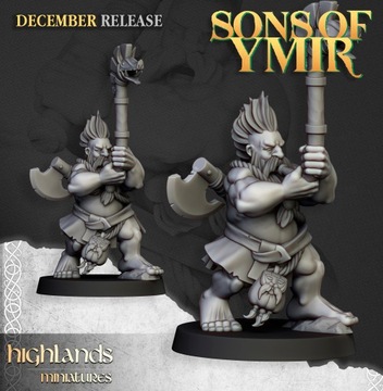 Dwarf Deathseeker Musician Highlands Miniatures