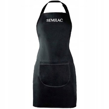 SEMILAC FARTUSZEK KOSMETYCZNY CZARNY Z BIAŁYM LOGO