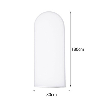 Чехлы для подставок для свадебной арки Элегантный фон в форме арки для фото 6 футов белого цвета