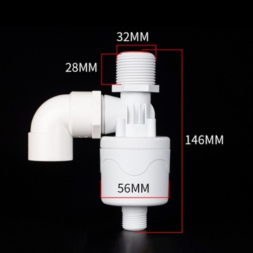 Автоматический поплавковый клапан Простая установка Автоматический верхний внешний 1 дюйм