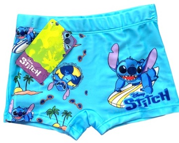 KĄPIELÓWKI CHŁOPIĘCE SPODENKI LILO STITCH 116/128