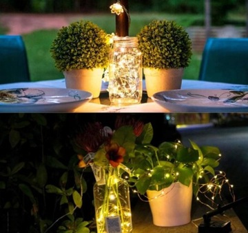 СОЛНЕЧНЫЕ САДОВЫЕ РОЖДЕСТВЕНСКИЕ ЛАМПЫ 200 LED GIRLAND