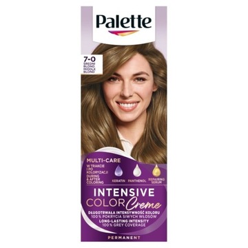 PALETTE farba N6/7-0 Średni blond
