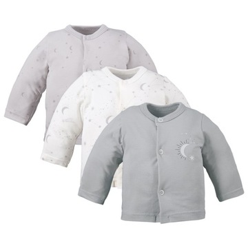 3-PAK Kaftan kaftaniki niemowlęce PETITE Eevi - 68