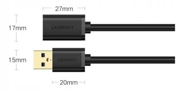 UGREEN USB 3.0 УДЛИНИТЕЛЬНЫЙ КАБЕЛЬ «МАМА-ПАПА» 3M