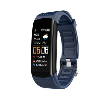 C5S Color Screen Smart Bracelet Bluetooth Sports Pedometer Heart Rate Blood