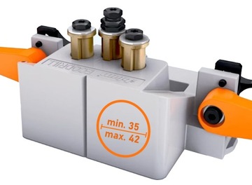Переходник на матрицу Blum Ecodrill для пылесоса 35 мм.