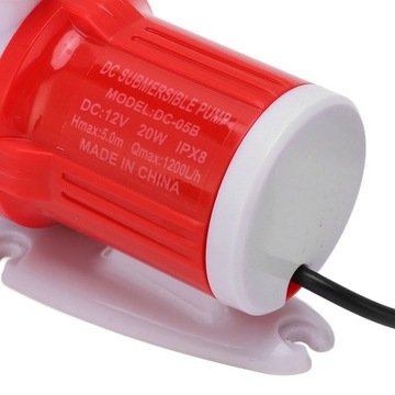 POMPA GŁĘBINOWA DO STUDNI WODY 12V 20W 5M 1200L/