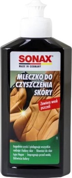 SONAX mleczko do czyszczenia skóry z woskiem pszczelim 250ml