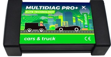 MULTIDIAG PRO + E-LITE 2024 PL + 16 КАБЕЛЕЙ ДЛЯ ПАССАЖИРСКИХ ФУРГОНОВ ГРУЗОВИКОВ PL