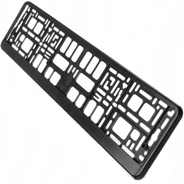 ЧЕРНЫЕ РАМКИ ДЛЯ НОМЕРНЫХ ЗНАКОВ ЕС РАМКА 2 ШТ.