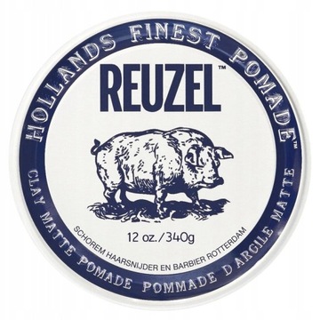 Reuzel Clay Matte Pomade Matująca Pomada 340g