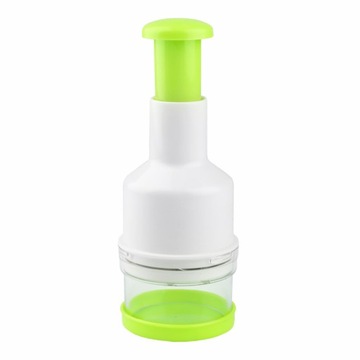 Ручная измельчитель лука для овощей, сталь + пластик.