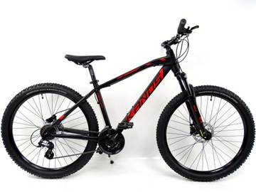 Rower MTB Kands 27,5 Mercury r17' czarno-czerwony koło 27,5 