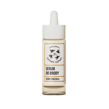 Cedr i paczula - serum do brody