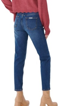 MOHITO SPODNIE DAMSKIE JEANSY CHINOS NIEBIESKIE 6030W-55J r. 36