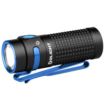 Latarka akumulatorowa EDC Olight Baton 4 czarna - 1300 lumenów + GRATIS