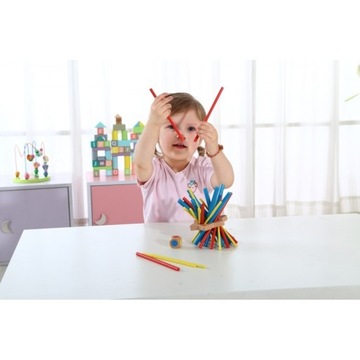 Tooky TOY Деревянные палочки для аркадных игр