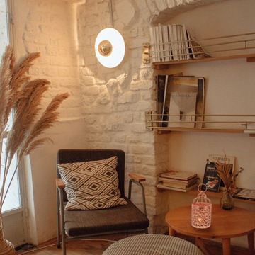 ДЕКОР СТОЛА С ПОДСВЕТКОЙ РАМАДАН С МЕТАЛЛИЧЕСКОЙ ПТИЦОЙ