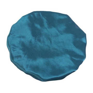 Jedwabna czapka nocna do spania dla kręconych naturalnych