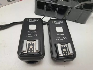 КОМПЛЕКТ ПЕРЕДАТЧИК И ПРИЕМНИК PHOTTIX STRATO TTL ТРИГГЕР ДЛЯ CANON