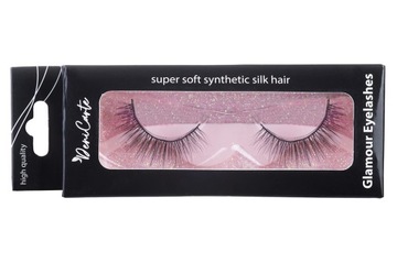 SZTUCZNE RZĘSY NA PASKU JEDWABNE DELIKATNE naturalne