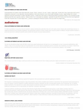 Platforma Rogoz Audio 3SG40 Recenzja Highfidelity