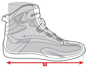 Мотоциклетные ботинки SHIMA EXO VENTED 41 БЕСПЛАТНО