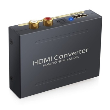Конвертер/разделитель HDMI в HDMI + TOSLINK