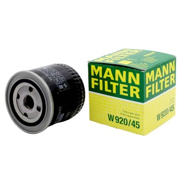 FILTR OLEJE FORD MONDEO 2.5 94- MANN W920/45