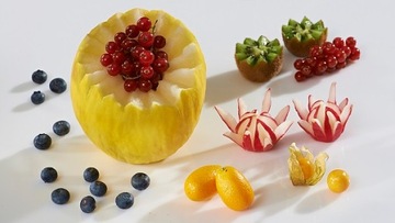 Obierak obieraczka do warzyw Borner 6/1 carving kolor szary