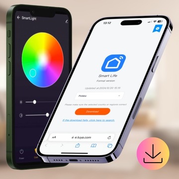 2 светодиодные лампы GU10 4,5 Вт RGB CCT+БЕЛЫЙ WiFi TUYA SMART Smart галогенная лампа