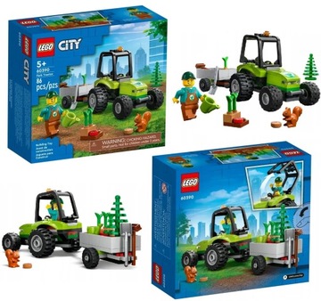 LEGO CITY 60390 TRAKTOR W PARKU