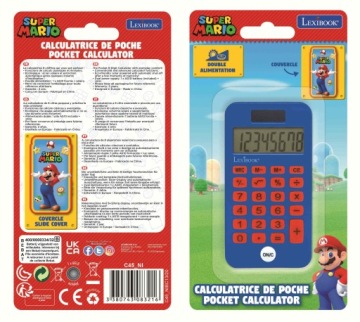 Калькулятор Nintendo Super Mario с крышкой