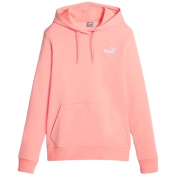 Bluza damska Puma ESS+ Embroidery Hoodie FL różowa 670004 63 XL