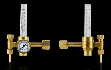 РЕГУЛЯТОР ГАЗА для баллона ARGON MIX CO2 с ротаметром TIG MIG
