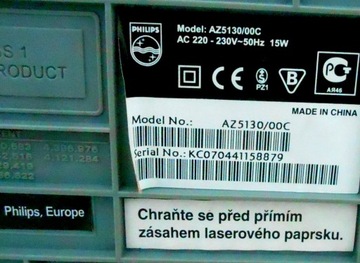 РАДИОБЛОК PHILIPS Тип AZ5130/00C