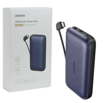 UNIWERSALNY SZYBKI POWERBANK 10000 mAh 20W UGREEN