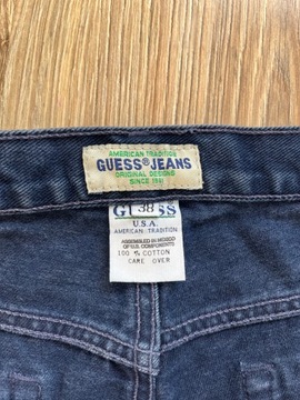 GUESS VINTAGE MEN'S JEANS spodnie męskie 38/30 pas 96 cm