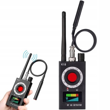 WYKRYWACZ PODSŁUCHÓW DETEKTOR KAMER GPS GSM K18