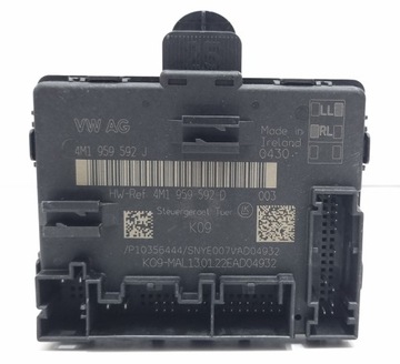 Moduł sterownik drzwi Audi A6 4K C8 4M1959592J