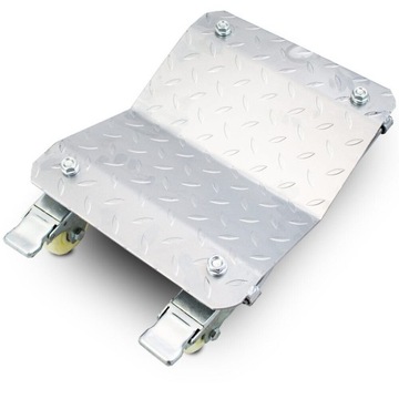 Комплект из 4 стальных маневровых тележек на колесах, 680 кг/1 шт.