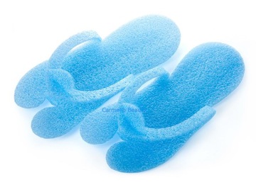 Japonki jednorazowe klapki pedicure NIEBIESKIE 10p