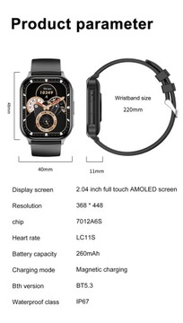 Bluetooth Smart Watch Музыкальные звонки NFC AI Голосовой набор Пользовательский набор Фитнес-трекер