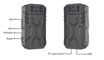 Мини-Wi-Fi инфракрасная IP-камера, IP-обнаружение движения + наклейка
