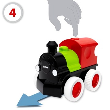 Brio Steam & Go Train