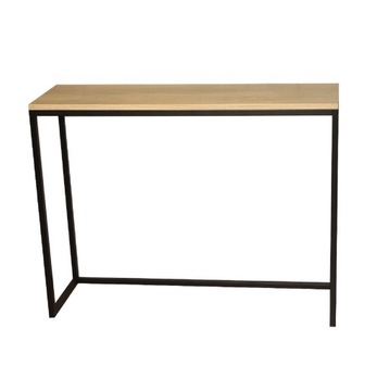 KONSOLA LOFT DĄB INDUSTRIALNA PRESTIGE 90x30x75