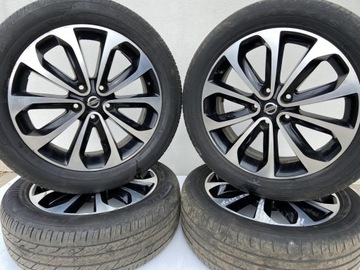 KOŁA FELGI ALUMINIOWE 18'' 6,5'' ET40 5X114,3 NISSAN QASHQAI JUKE